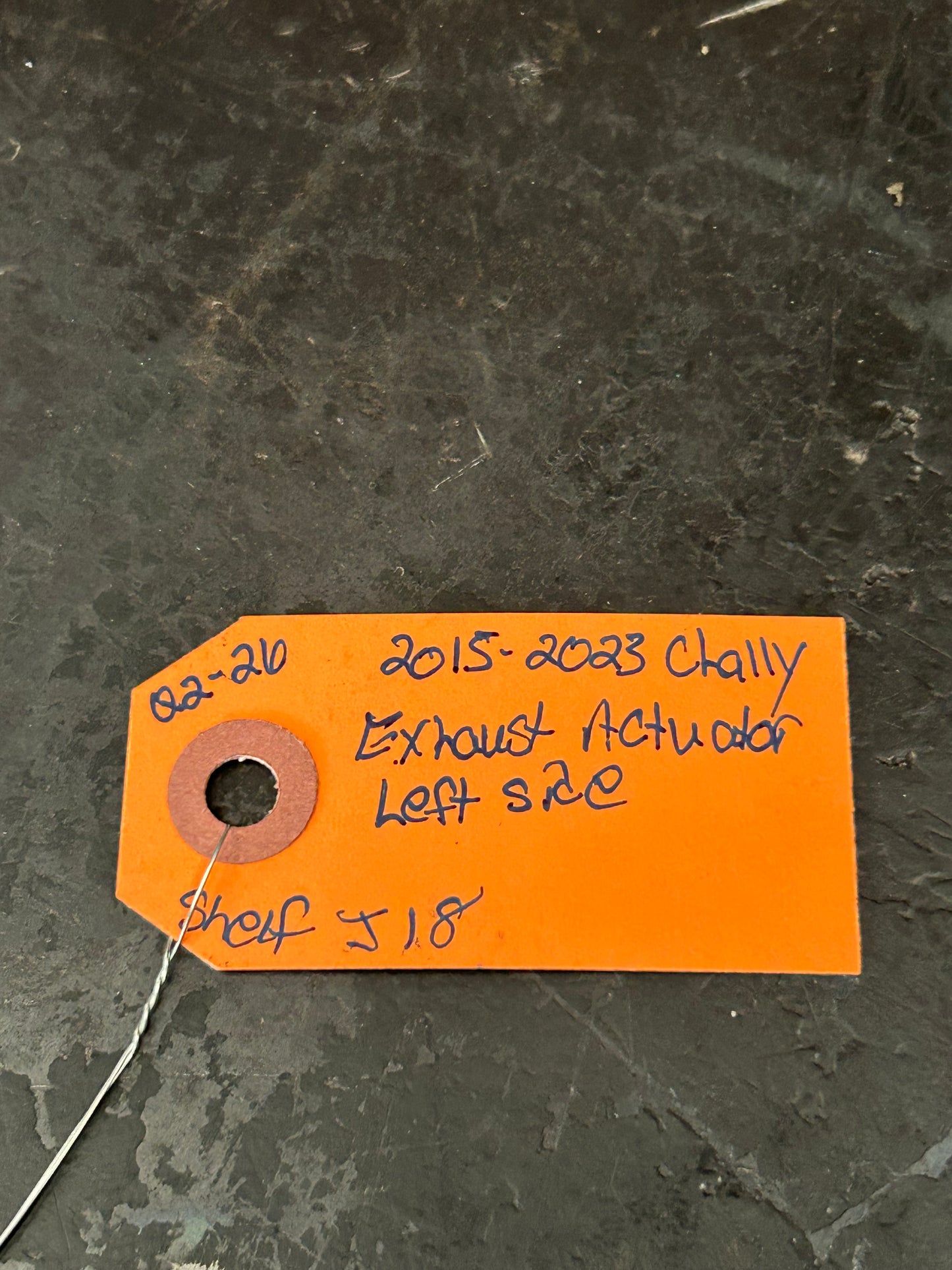 2015-2023 DODGE CHARGER CHALLENGER EXHAUST VALVE ACTUATOR LEFT SIDE