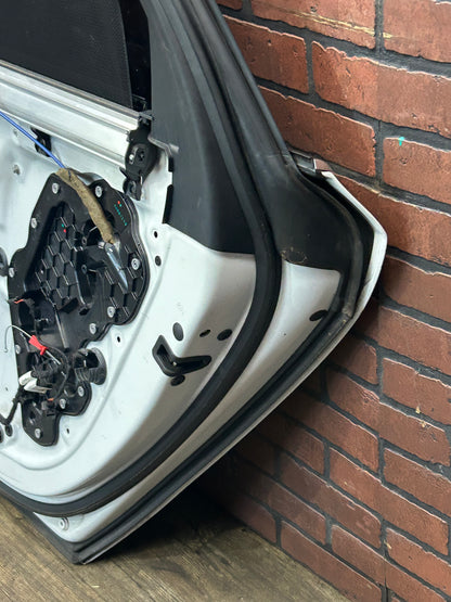 2011 - 2017 AUDI A8 L REAR PASSENGER RIGHT SIDE DOOR SHELL PANEL OEM WHITE