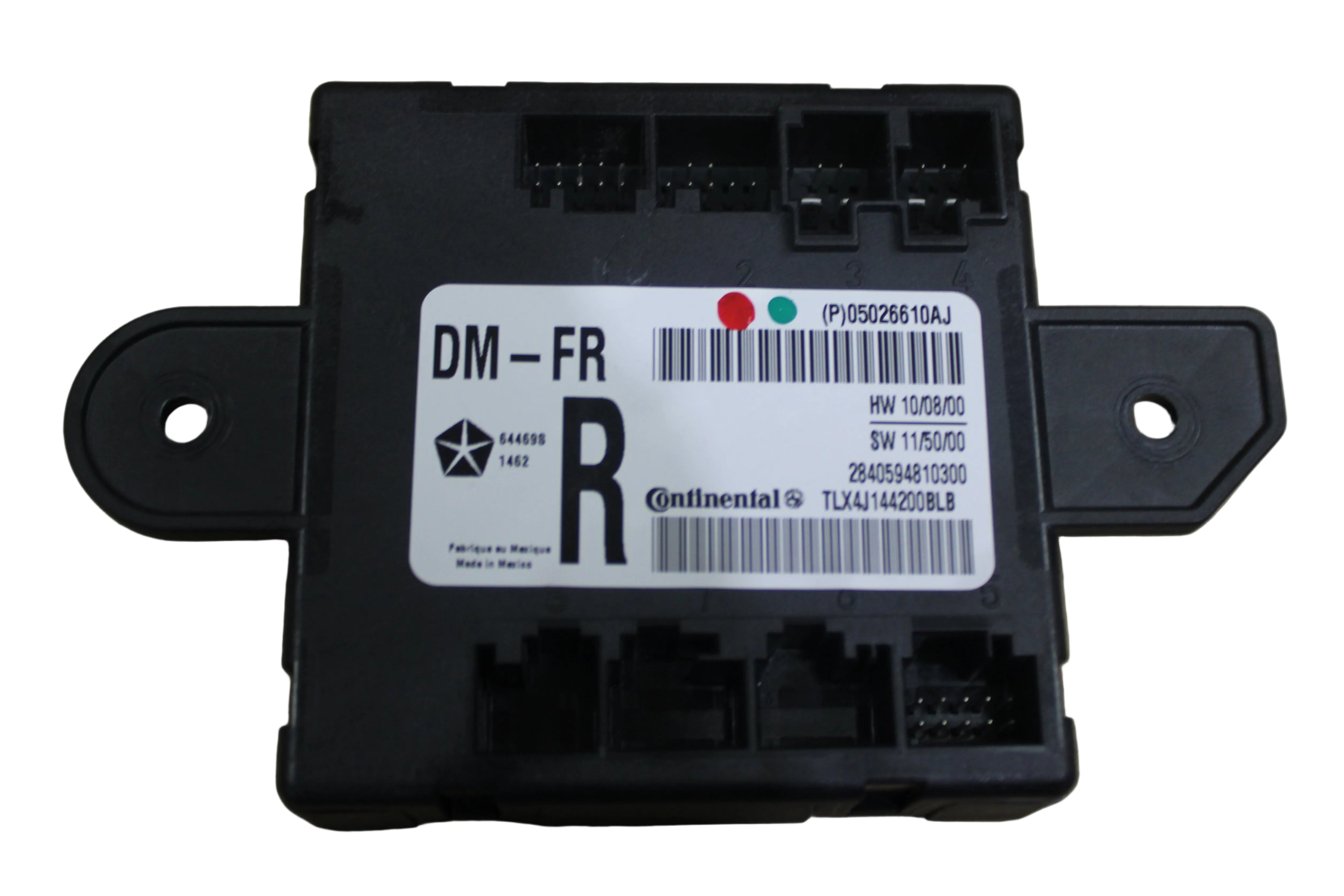 2011-2014 Dodge Jeep Chrysler Right Passenger Door Control Module 05026610AJ OEM