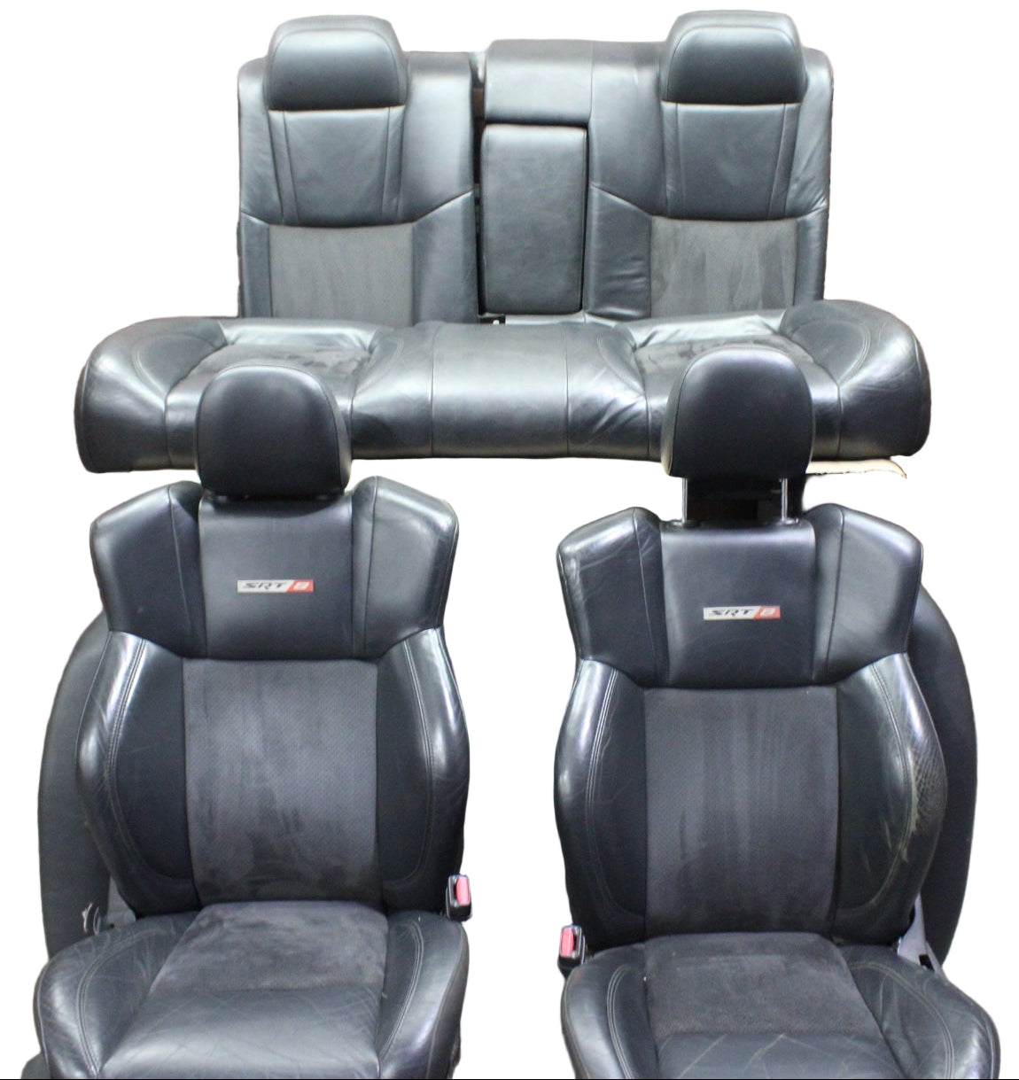 2005-2007 Chrysler 300C SRT-8 Seat Set Powered Memory Heated Front Rear Leather