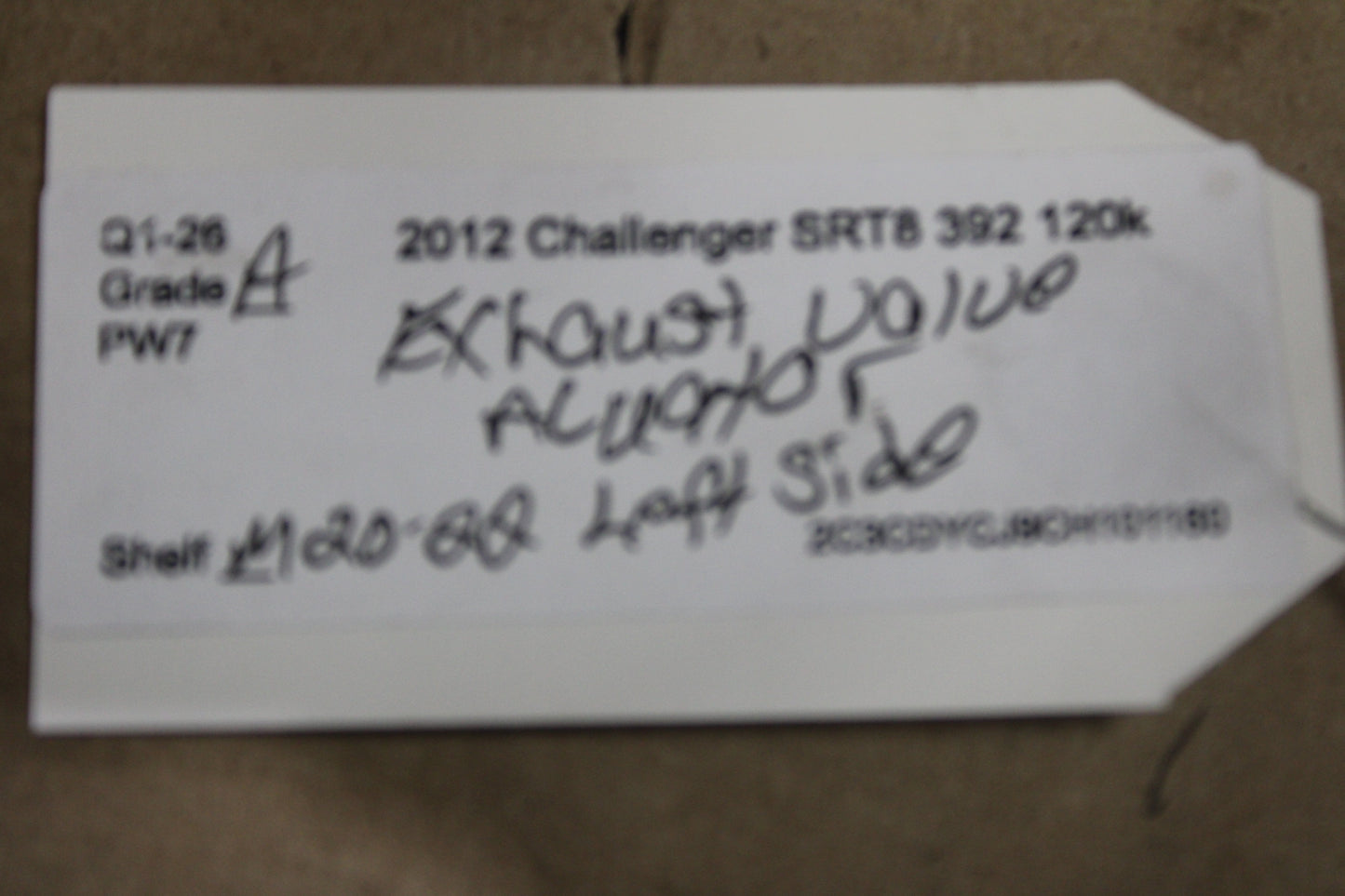 2015-2023 Challenger Charger SRT Driver Left Active Exhaust Valve Actuator OEM