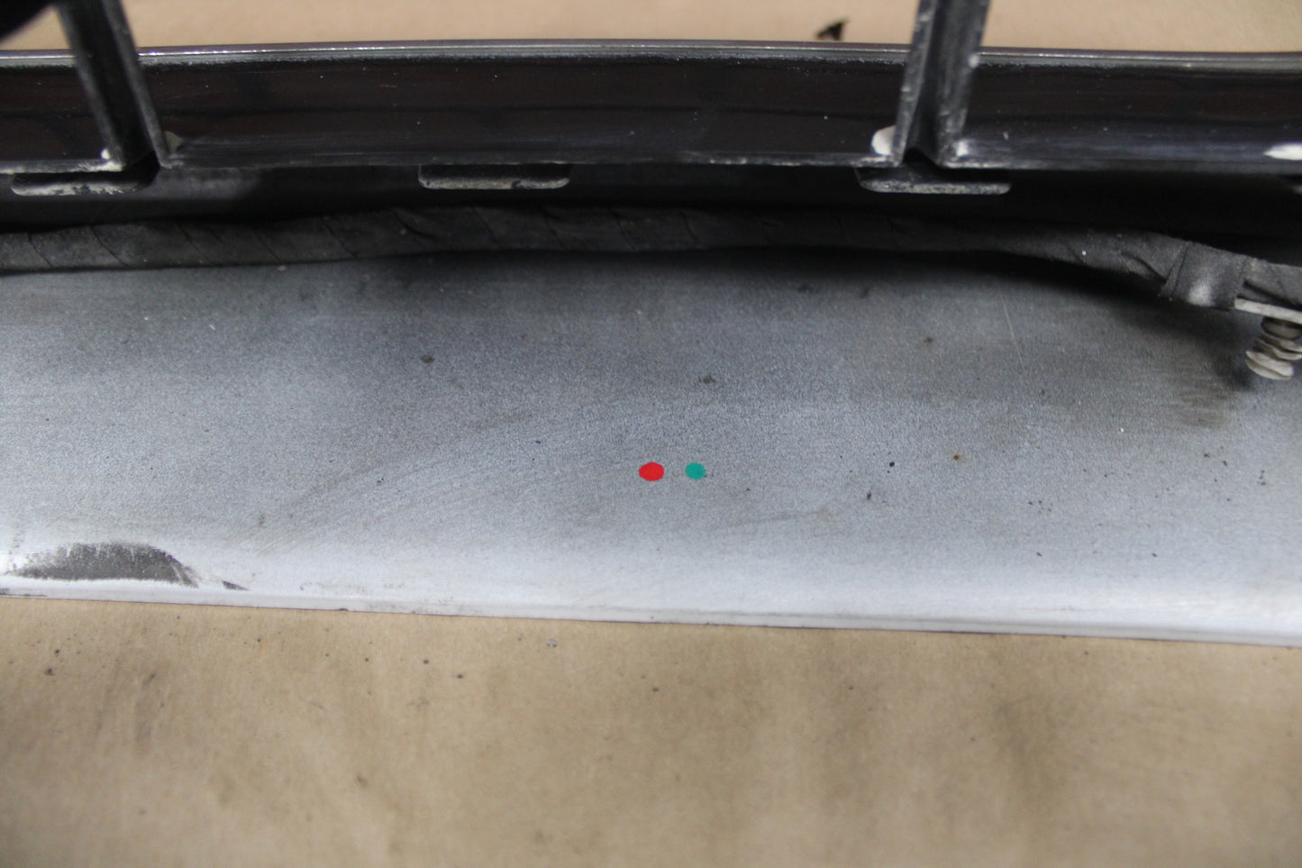 2011-2014 Audi A8L Quattro Front Bumper Cover Panel Assembly W/ Grille White OEM