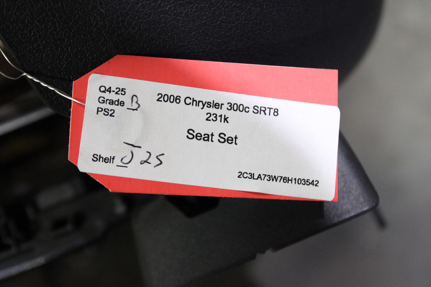 2005-2007 Chrysler 300C SRT-8 Seat Set Powered Memory Heated Front Rear Leather