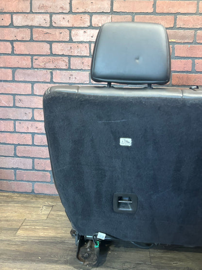2011-2014 Jeep Grand Cherokee SRT Rear Seat Set Black Leather and Suede