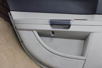 2005-2007 Chrysler 300C SRT-8 Rear Left Driver Door Trim Panel Card Beige OEM