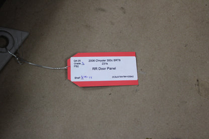 2005-2010 Chrysler 300C SRT-8 Right Rear Door Card Panel Trim Assembly Beige