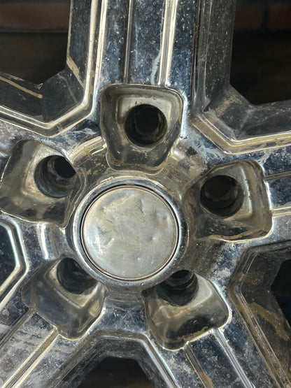 2006-2007 JEEP GRAND CHEROKEE SRT8 22x9 22" WHEEL RIM SILVER OEM