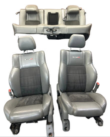2005-2010 Jeep Grand Cherokee SRT8 Full Front Rear Seat Set Assembly OEM Gray