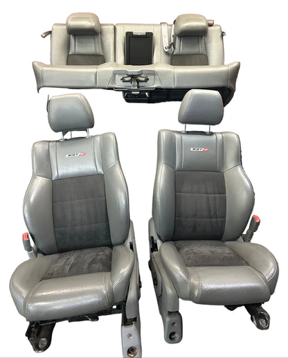 2005-2010 Jeep Grand Cherokee SRT8 Full Front Rear Seat Set Assembly OEM Gray