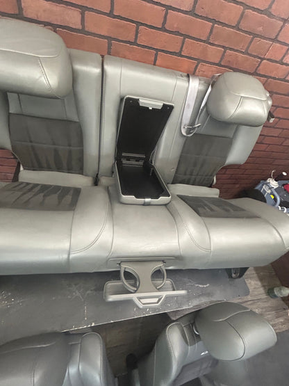 2005-2010 Jeep Grand Cherokee SRT8 Full Front Rear Seat Set Assembly OEM Gray