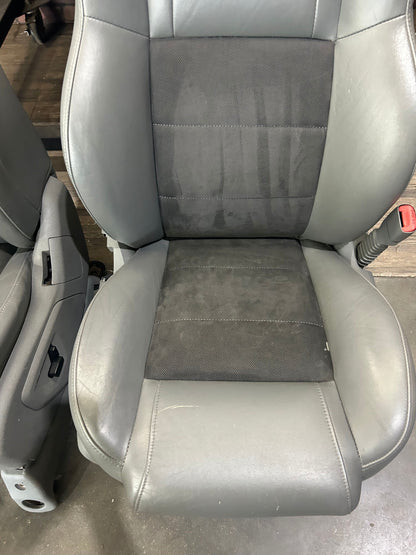 2005-2010 Jeep Grand Cherokee SRT8 Full Front Rear Seat Set Assembly OEM Gray