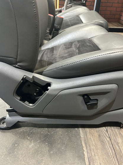 2005-2010 Jeep Grand Cherokee SRT8 Full Front Rear Seat Set Assembly OEM Gray