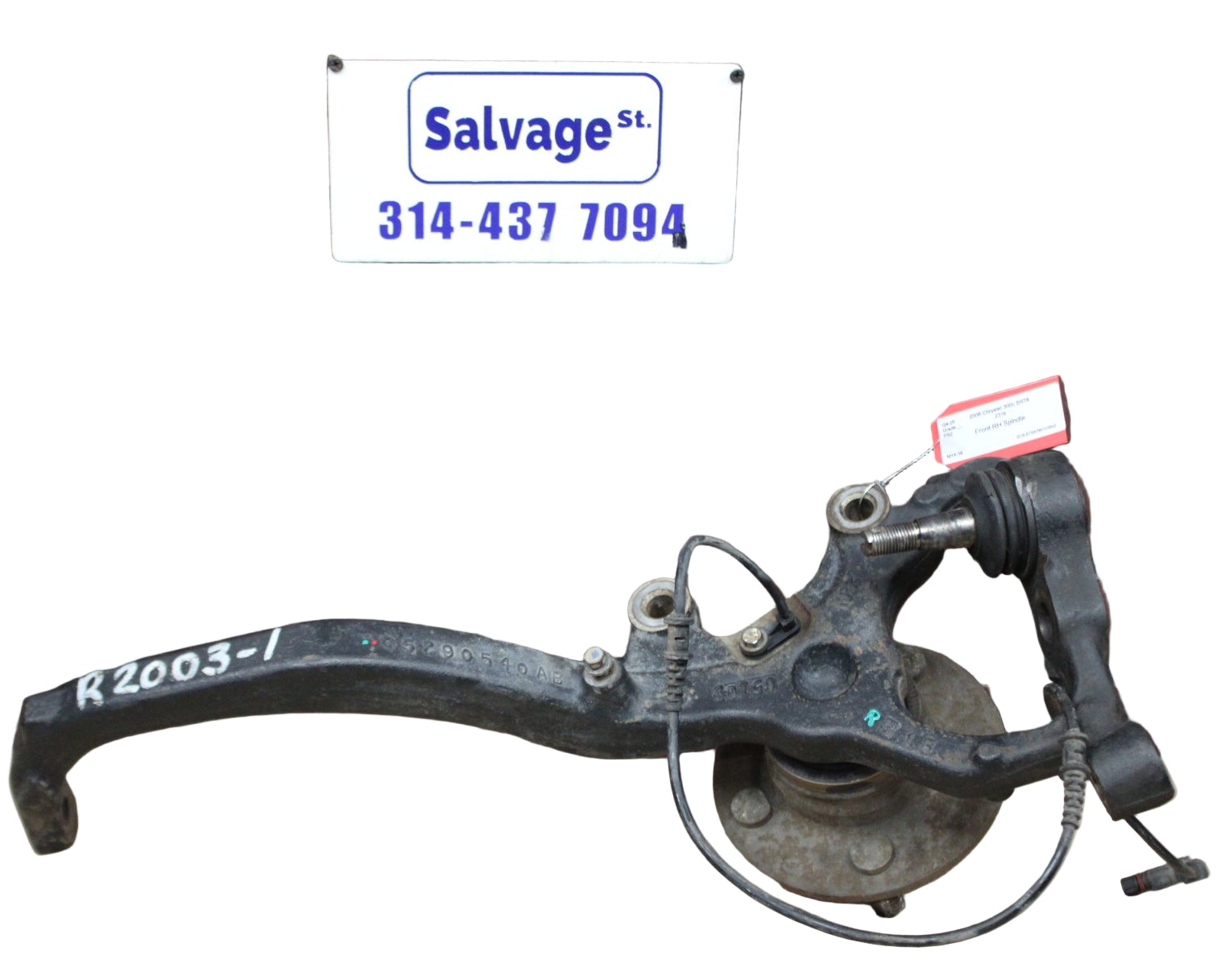 2005-2014 300C Dodge Charger Challenger SRT-8 Front Right Spindle/Knuckle Brembo