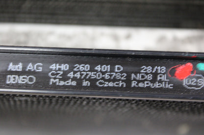 2013-2018 AUDI A8 A8L 4.0 RADIATOR SUPPORT A/C FAN REINFORCEMENT 4h0 260 401 d