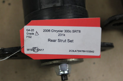2005-2007 Chrysler 300 Rear Left Right Set Shock Strut Coil Spring Suspension