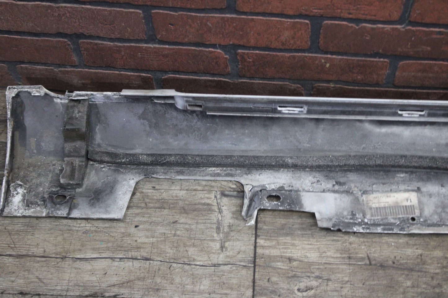 11-15 Audi A8 Quattro Passenger RH Side Skirt Rocker Panel Molding 4H4 853 856 B