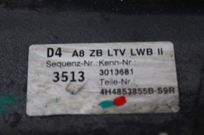 11-15 Audi A8 Quattro Driver Left Side Skirt Rocker Panel Molding 4H4 853 855 B