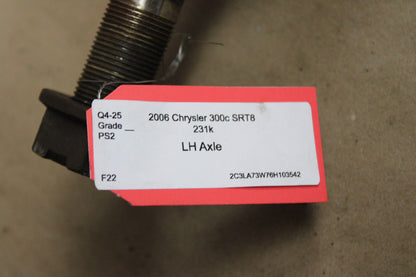 2005-2008 Chrysler 300C Dodge Charger Challenger Magnum SRT-8 Left CV Axle Shaft