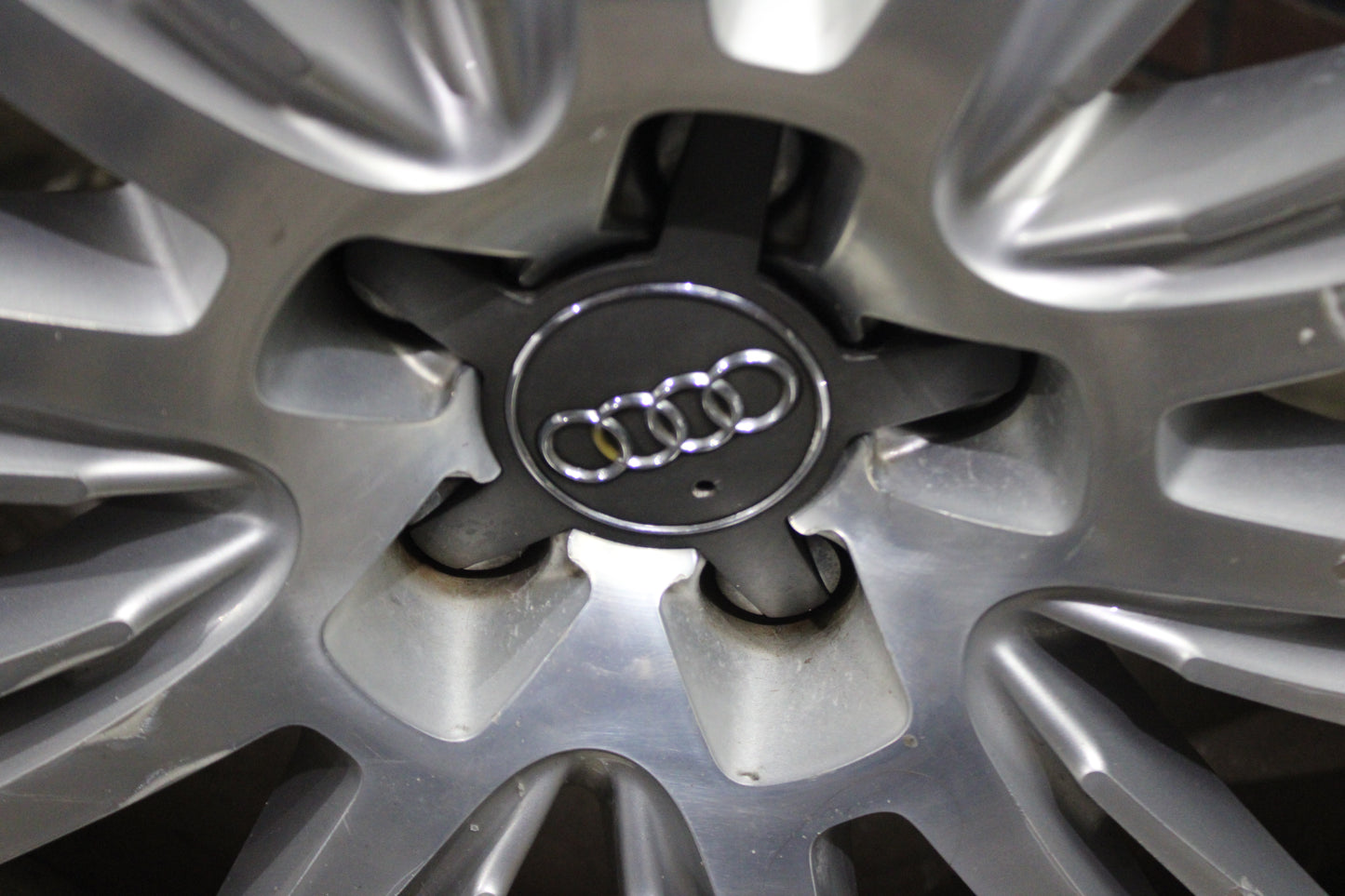 2012-2018 Audi A8 Quattro 10 Spoke Wheel Rim Set 20" 9x20 OEM 4H0 601 025 N