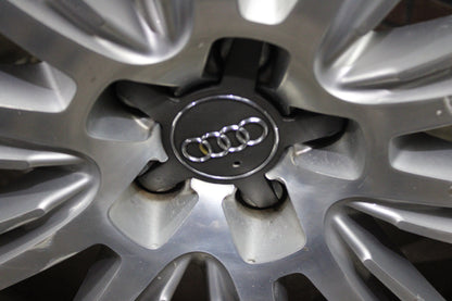 2012-2018 Audi A8 Quattro 10 Spoke Wheel Rim Set 20" 9x20 OEM 4H0 601 025 N