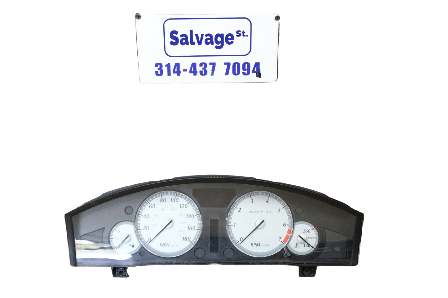 05-07 Chrysler 300C SRT-8 180MPH Gauge Instrument Cluster Speedometer Tachometer