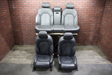 2011-2018 AUDI A8 QUATTRO FRONT & REAR BLACK LEATHER SEAT FULL SET BLACK