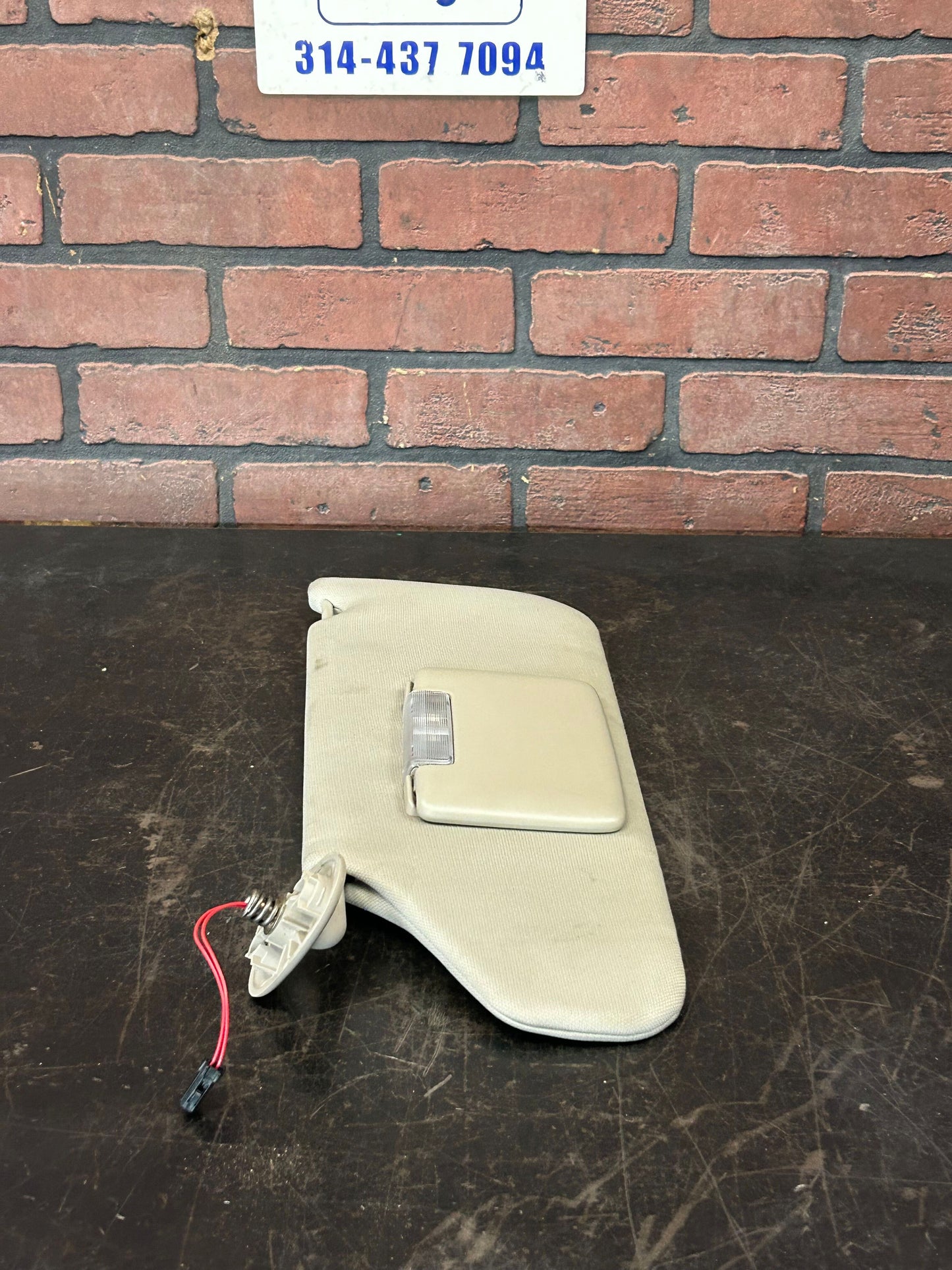 2005-2010 JEEP GRAND CHEROKEE LEFT & RIGHT SIDE SUNVISOR SUN VISOR SET