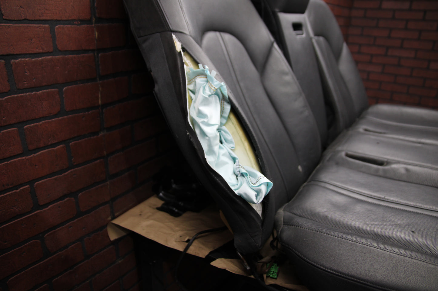 2011-2018 AUDI A8 QUATTRO FRONT & REAR BLACK LEATHER SEAT FULL SET BLACK