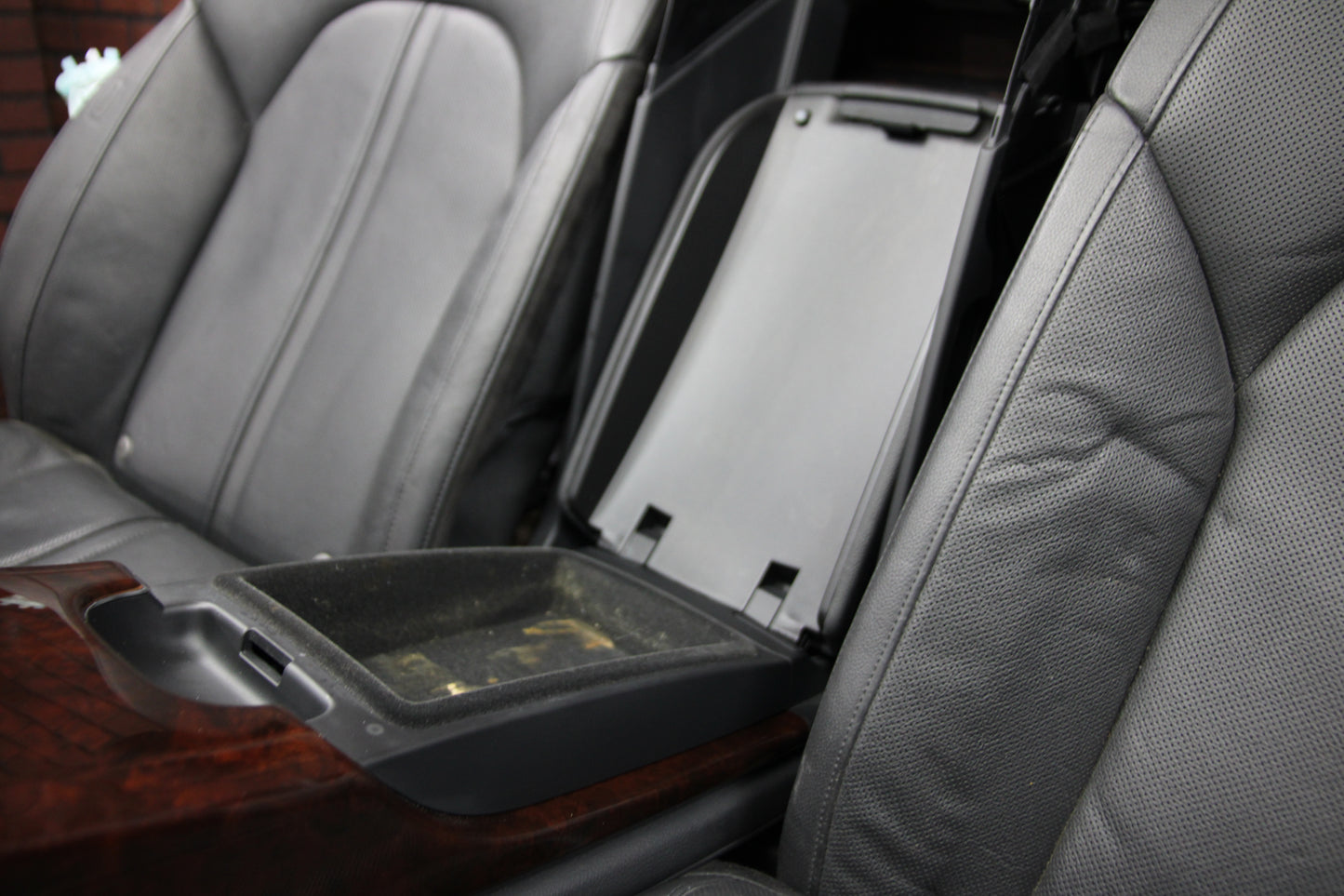2011-2018 AUDI A8 QUATTRO FRONT & REAR BLACK LEATHER SEAT FULL SET BLACK