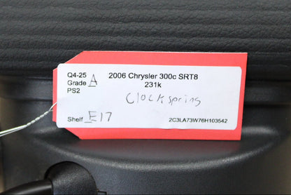 2005-2010 Chrysler 300C Charger Magnum SRT-8 Clock Spring Steering Column Module
