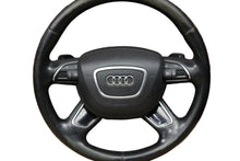 11-18 Audi A8 S8 D4 Leather Heated Steering Wheel 4H0 419 091A E OEM Set 159k
