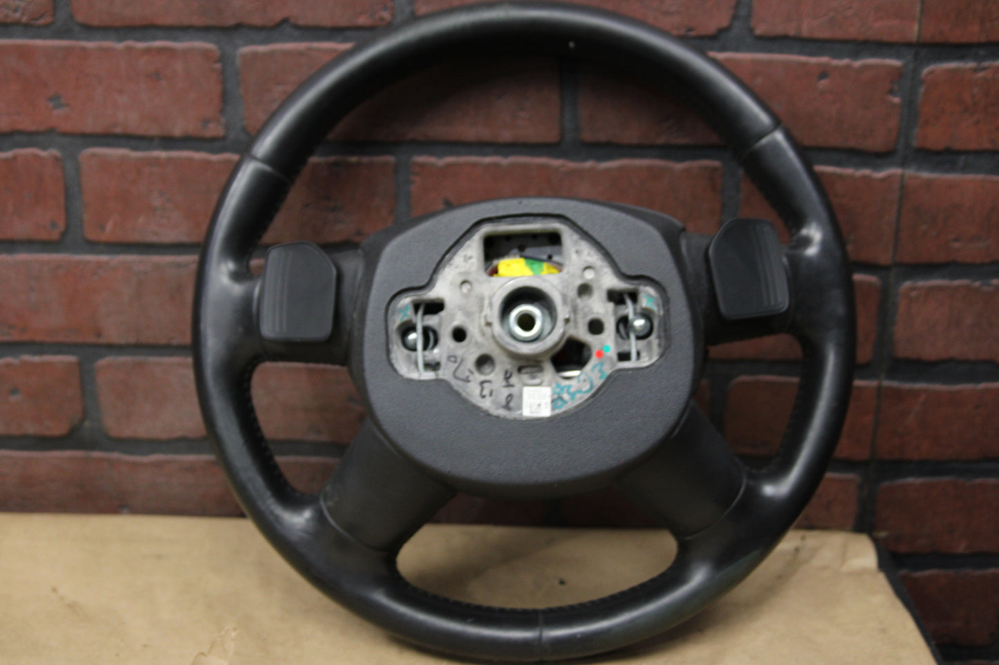11-18 Audi A8 S8 D4 Leather Heated Steering Wheel 4H0 419 091A E OEM Set 159k