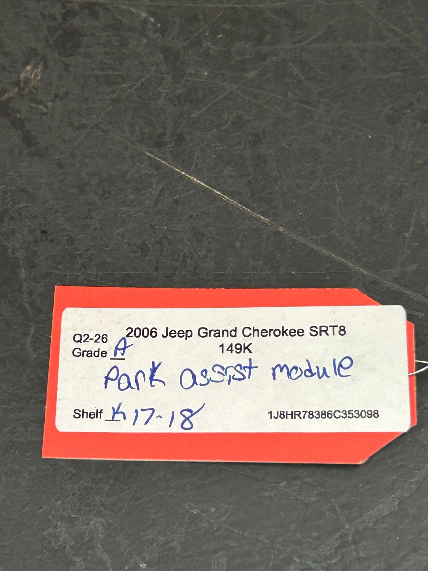 2006 2007 JEEP COMMANDER GRAND CHEROKEE PARK ASSIST MODULE 05026016AC