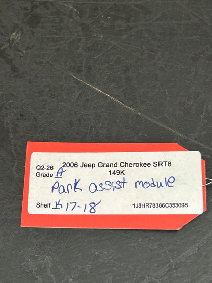 2006 2007 JEEP COMMANDER GRAND CHEROKEE PARK ASSIST MODULE 05026016AC