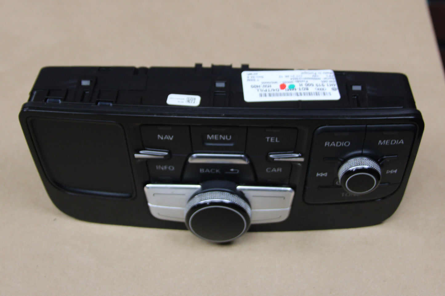 11-18 AUDI A8L S8 MMI RADIO MULTIMEDIA CONTROL PANEL SWITCH OEM 4H1 919 600 H