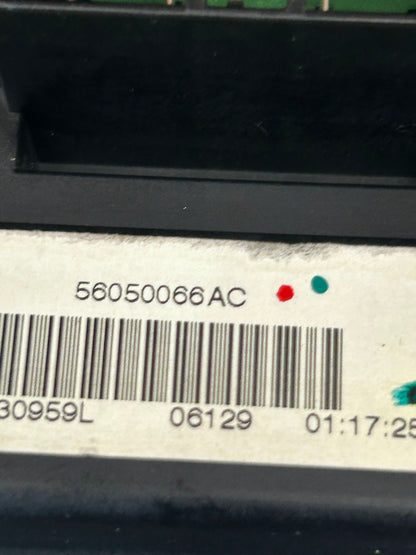 2005-2006 Jeep Grand Cherokee Body Control Module Fuse Box BCM 56050066AC OEM