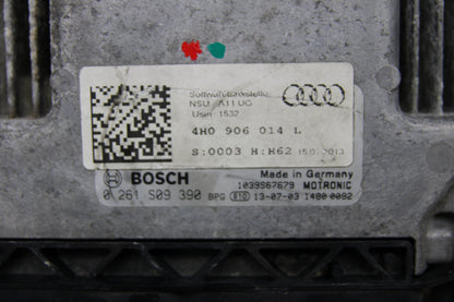 2014 AUDI A8 QUATTRO ECU KEY BCM IGNITION SWITCH LOCK MODULE COMPLETE SET