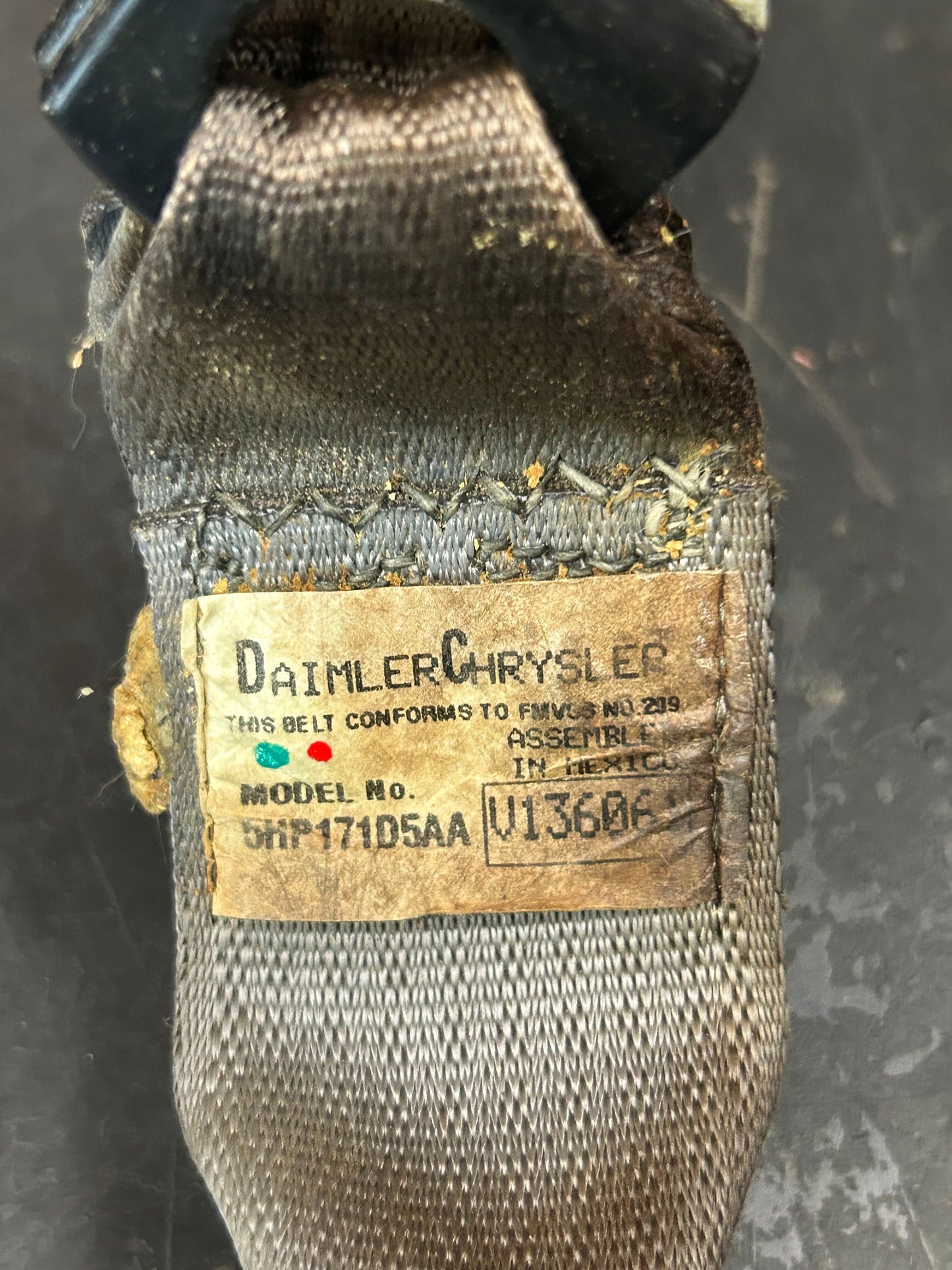 2006-2010 JEEP GRAND CHEROKEE SRT8 OEM FRONT REAR LEFT RIGHT SEAT BELT SET
