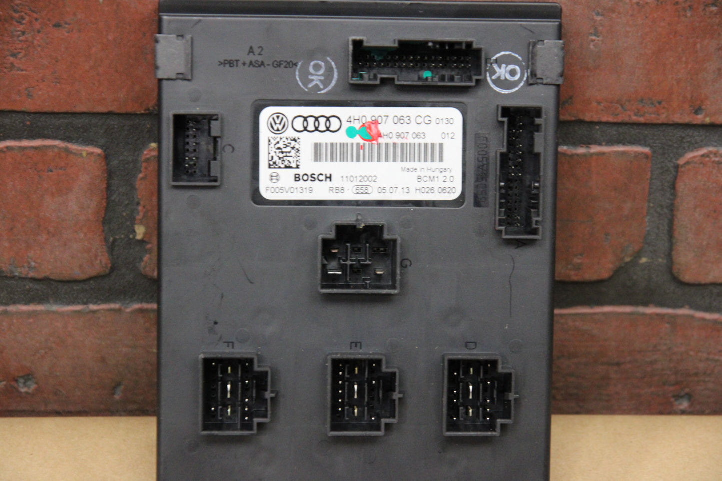 2014 AUDI A8 QUATTRO ECU KEY BCM IGNITION SWITCH LOCK MODULE COMPLETE SET