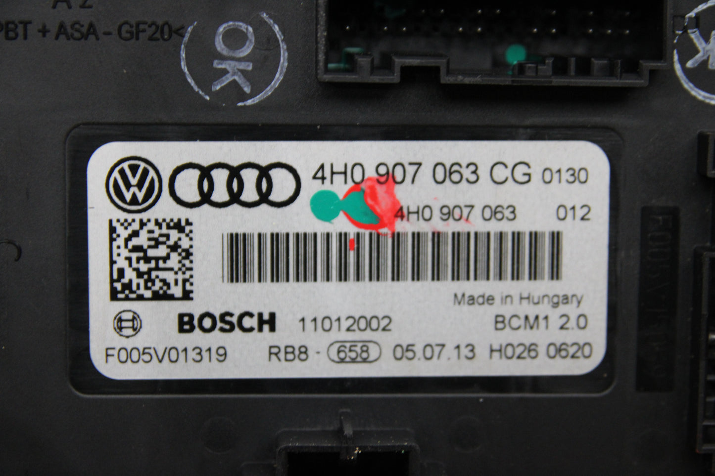 2014 AUDI A8 QUATTRO ECU KEY BCM IGNITION SWITCH LOCK MODULE COMPLETE SET