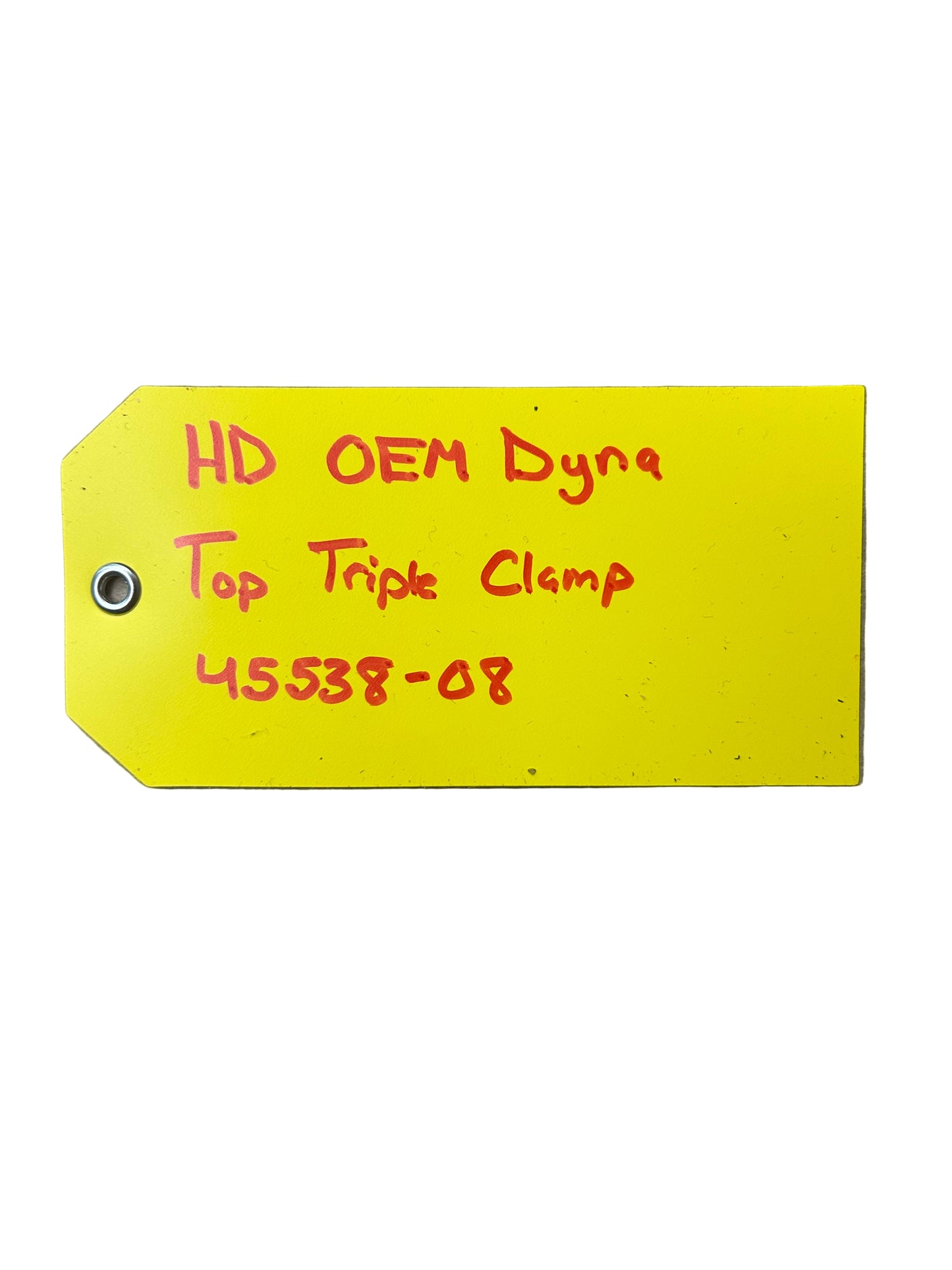 Harley Davidson OEM 08-16 Dyna Top Triple Clamp Black 45538-08