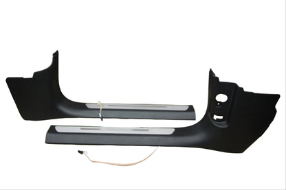 2011-2015 Audi A8 Quattro Front Right Left Lower A Pillar Trim Door Sill Set