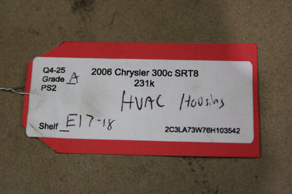 2006 CHRYSLER 300 HVAC A/C HEATER BLOWER HOUSING BOX OEM 04596500AE