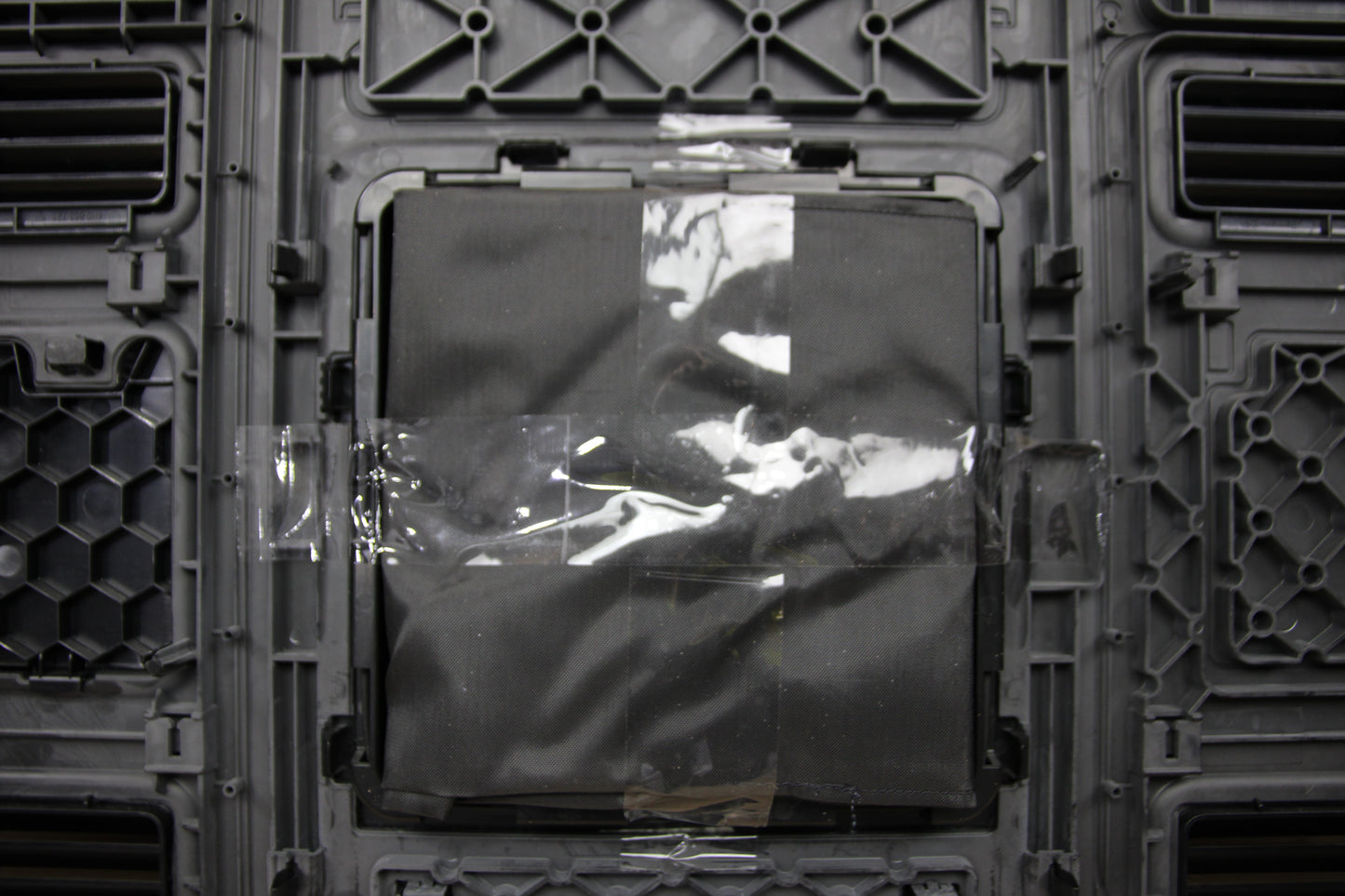2011-2014 AUDI A8L S8 REAR TRUNK BACK SEAT PARTITION TRIM COVER PANEL OEM