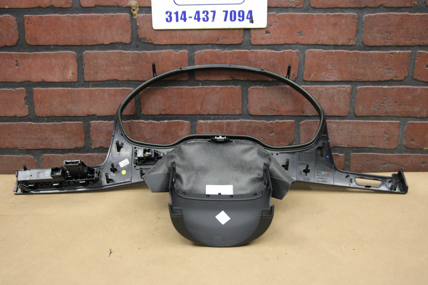 2011-2018 AUDI A8 QUATTRO DASH INSTRUMENT CLUSTER TRIM BEZEL OEM 4H1-853-191