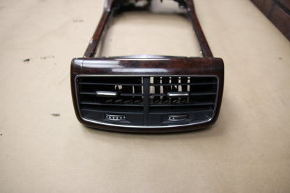 2011-2018 AUDI A8L QUATTRO FRONT CENTER CONSOLE TOP BEZEL PANEL FRAME OEM