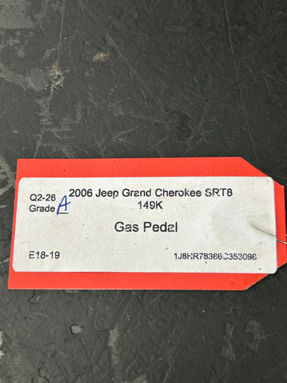 2005-2006 Jeep Grand Cherokee Commander Gas Throttle Accelerator Pedal OEM