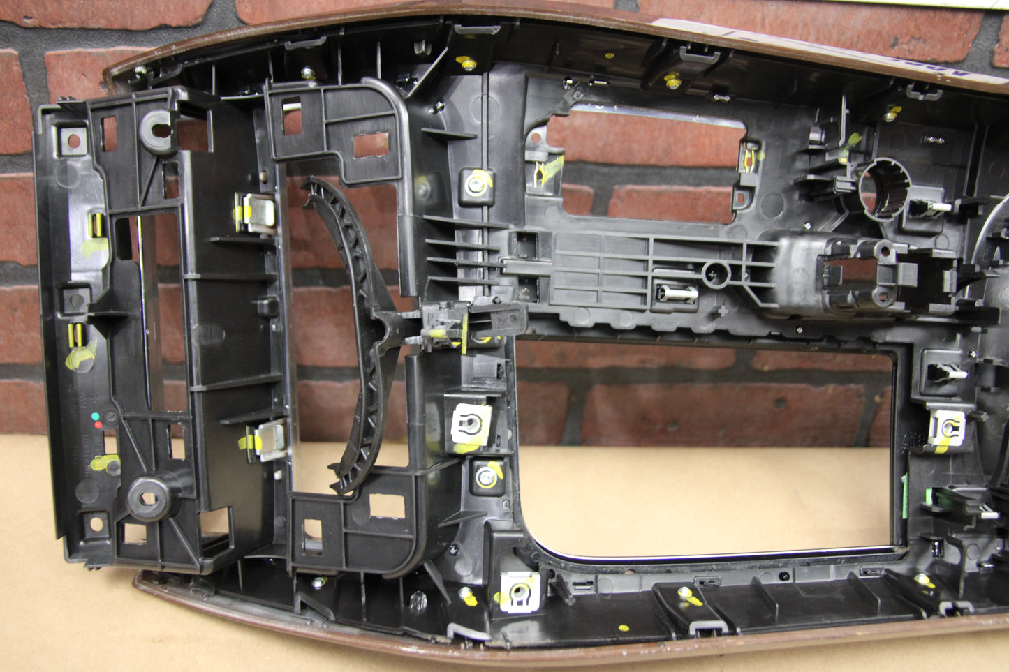 2011-2018 AUDI A8L QUATTRO FRONT CENTER CONSOLE TOP BEZEL PANEL FRAME OEM
