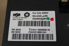 2005-10 JEEP CHRYSLER DODGE HEATED SEAT CONTROL MODULE 04602327AH