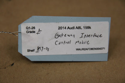 2013-2014 AUDI S8 A8L Can Bus Interface Gateway Control Module 4H0 907 468 AC